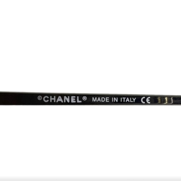 Chanel CC Rhinestone Logo Rimless Sunglasses - Picture 6 of 12